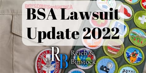 The Boy Scouts of America said Friday it&x27;s hoping to reach a settlement this summer with lawyers representing the bulk of the 84,000 sexual abuse victims who stepped forward to file claims against. . Bsa lawsuit updates